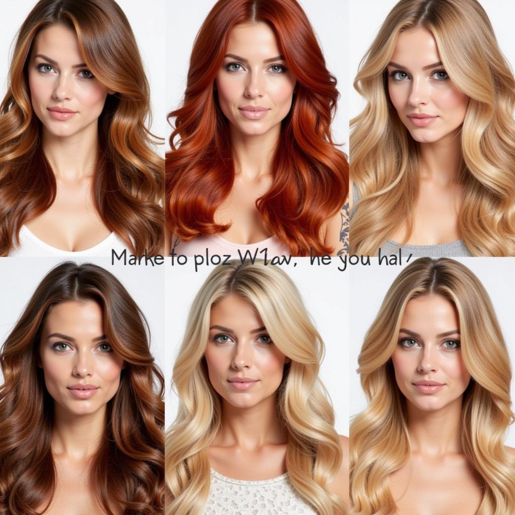 Revlon Hair Color Shades for Warm Skin Tones