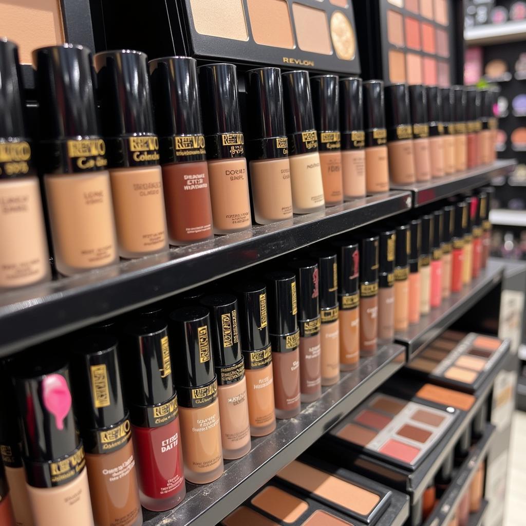 Revlon Makeup Display Pakistani Store