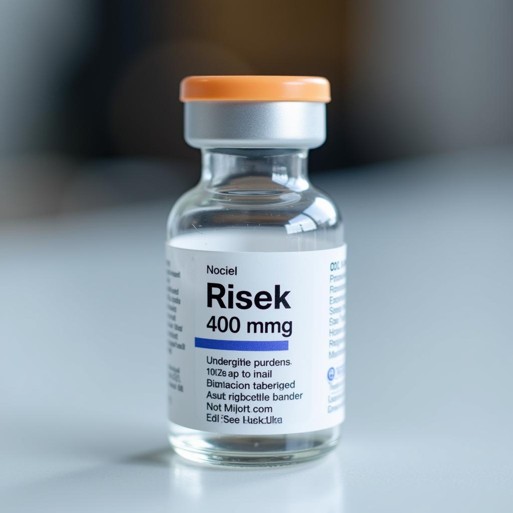 Risek 40 mg injection vial