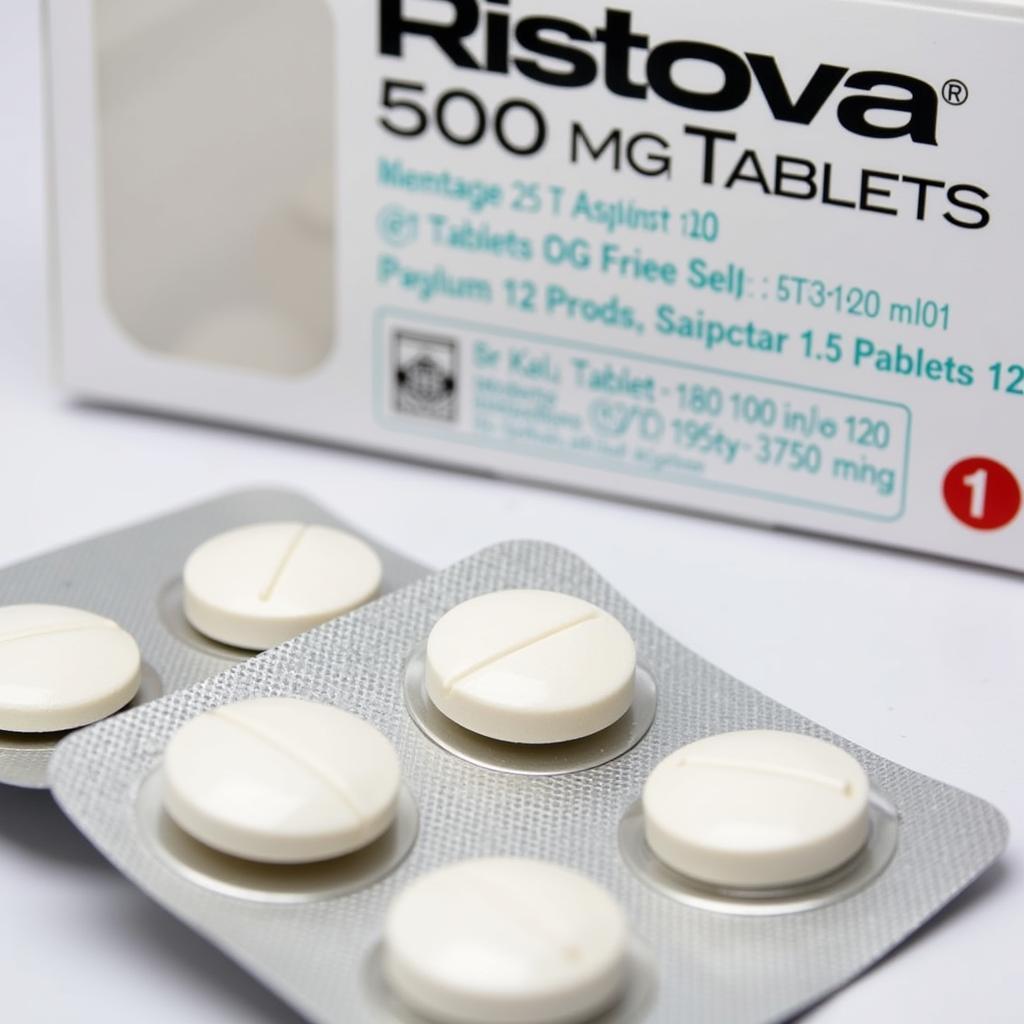 Ristova 500 mg packaging