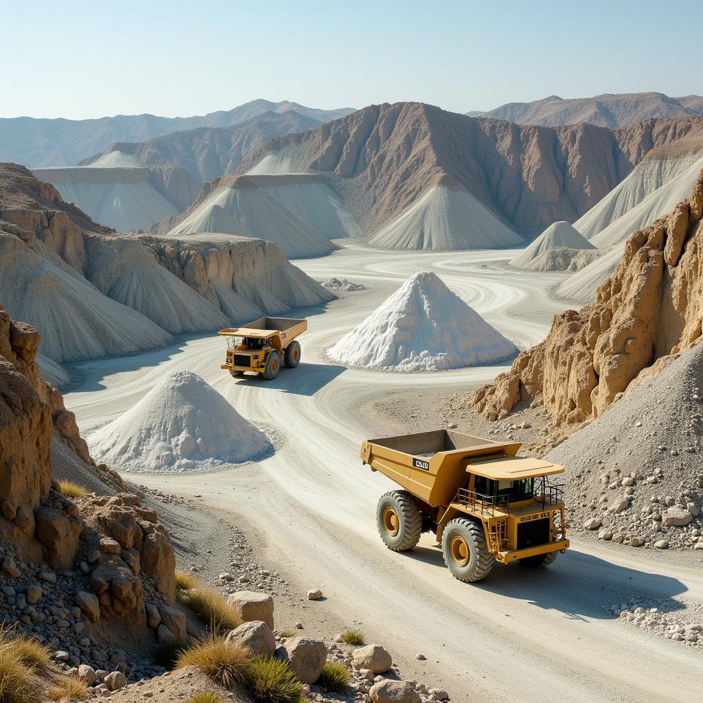 Rock Phosphate Mining in Pakistan