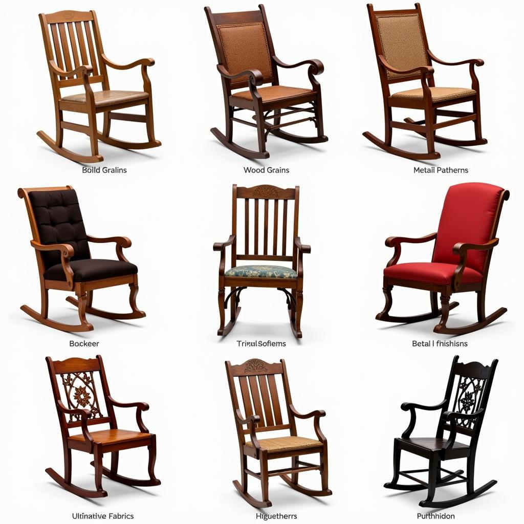 Common Rocking Chair Materials in Pakistan