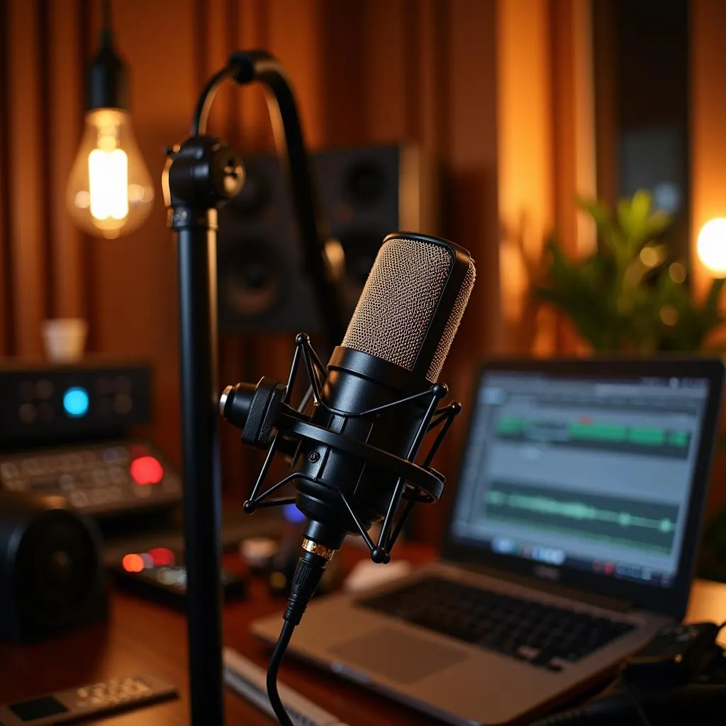 Rode NT1 Microphone Recording Studio Setup 