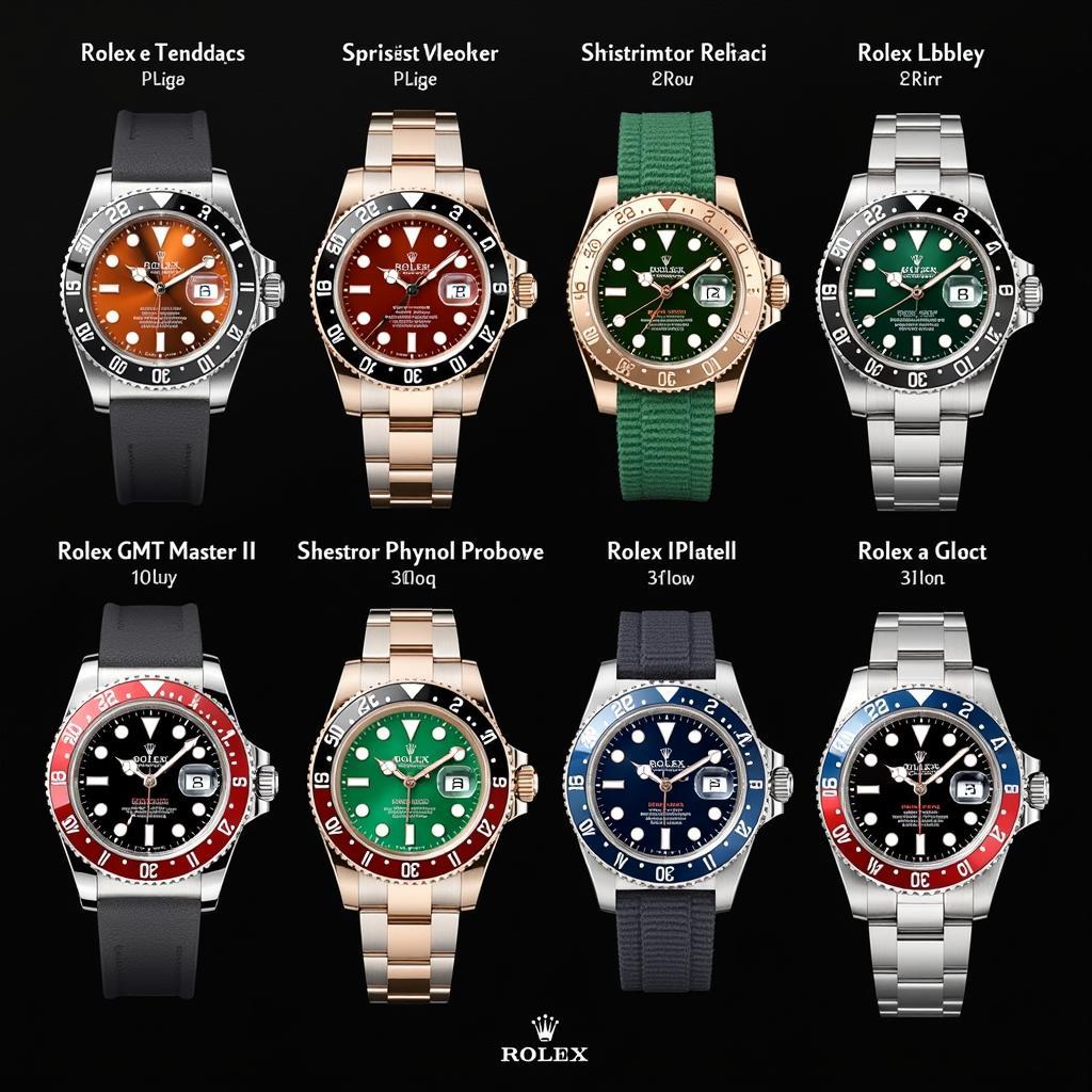 Rolex GMT Master II Models in Pakistan