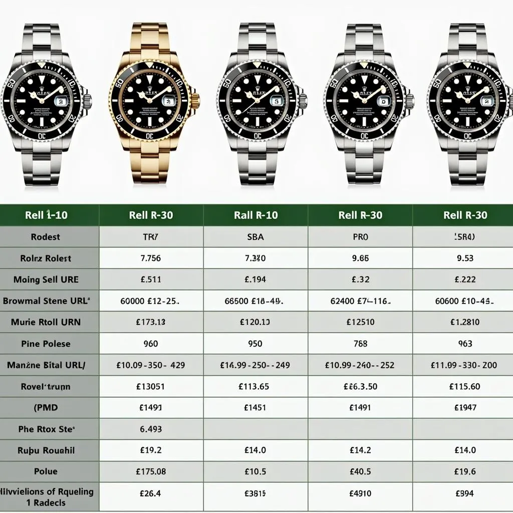 Comparing Rolex Submariner Prices