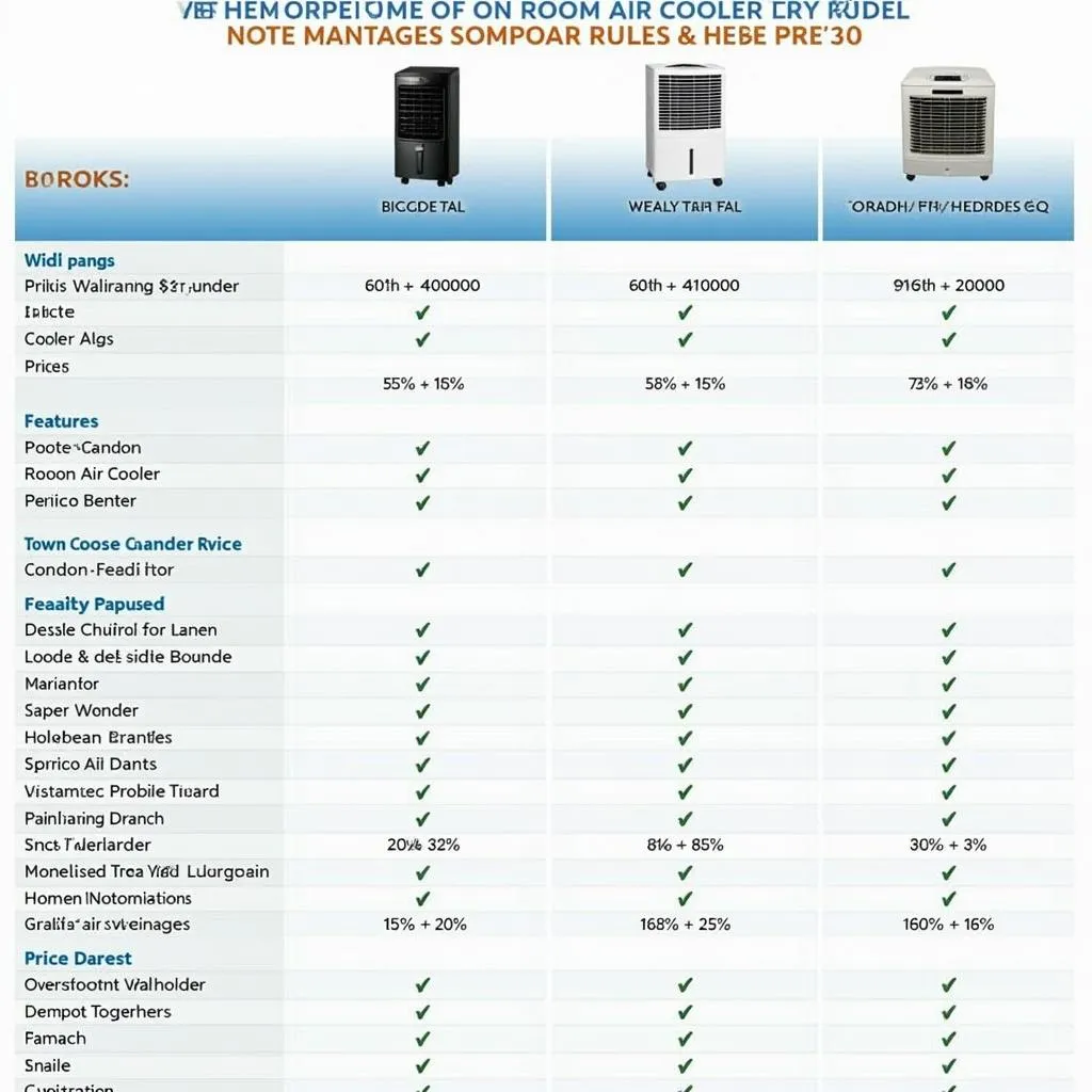 Room Air Cooler Price Comparison