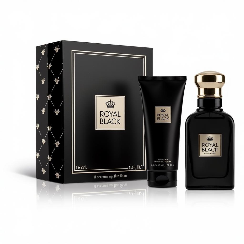 Royal Black Perfume Gift Set