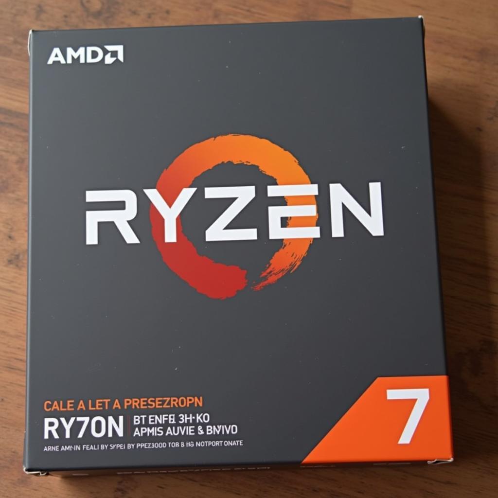 Ryzen 7 3700X Processor Box