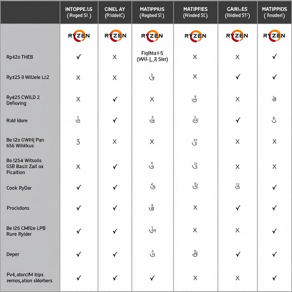 Ryzen 7 Price Comparison Chart