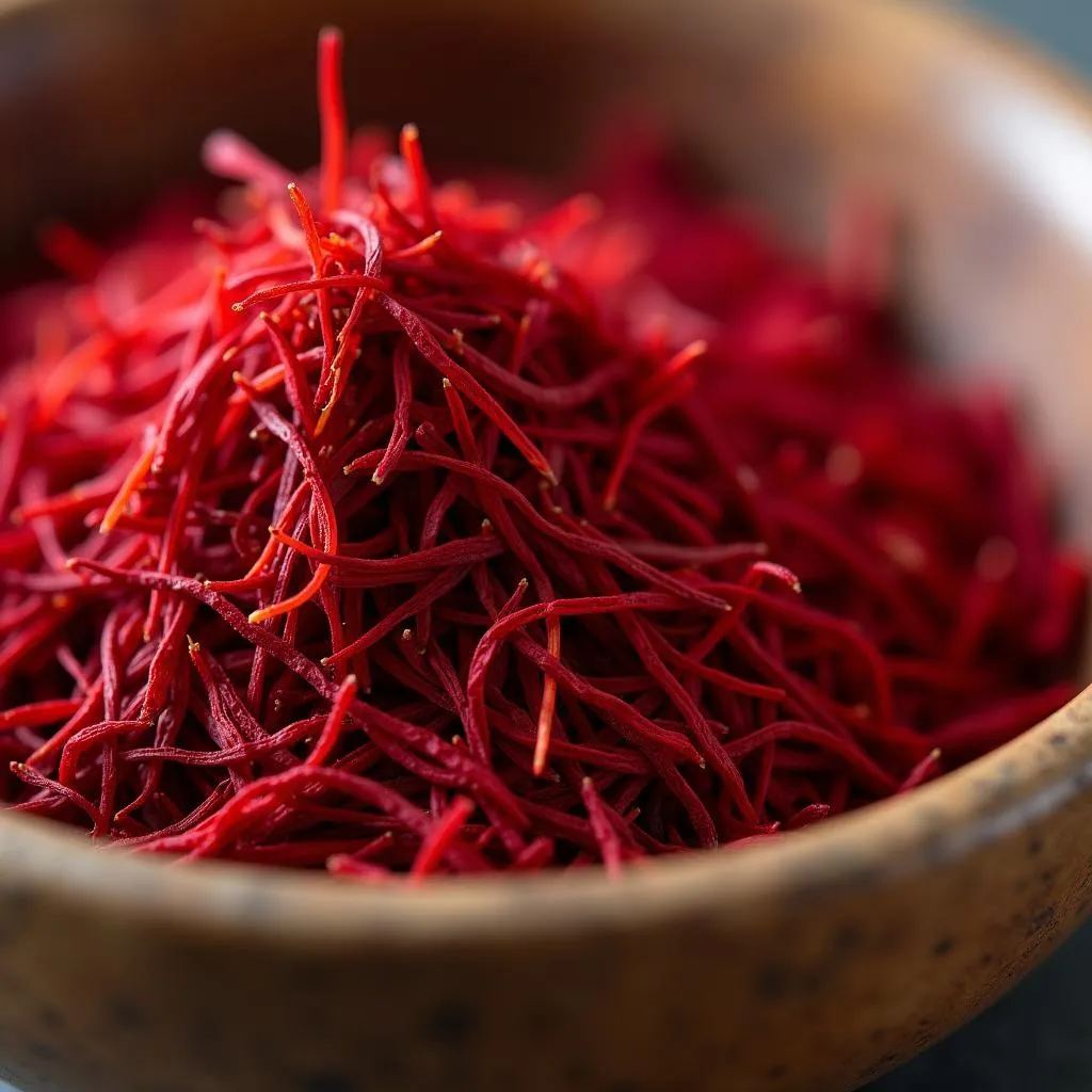 Bowl of Saffron Threads