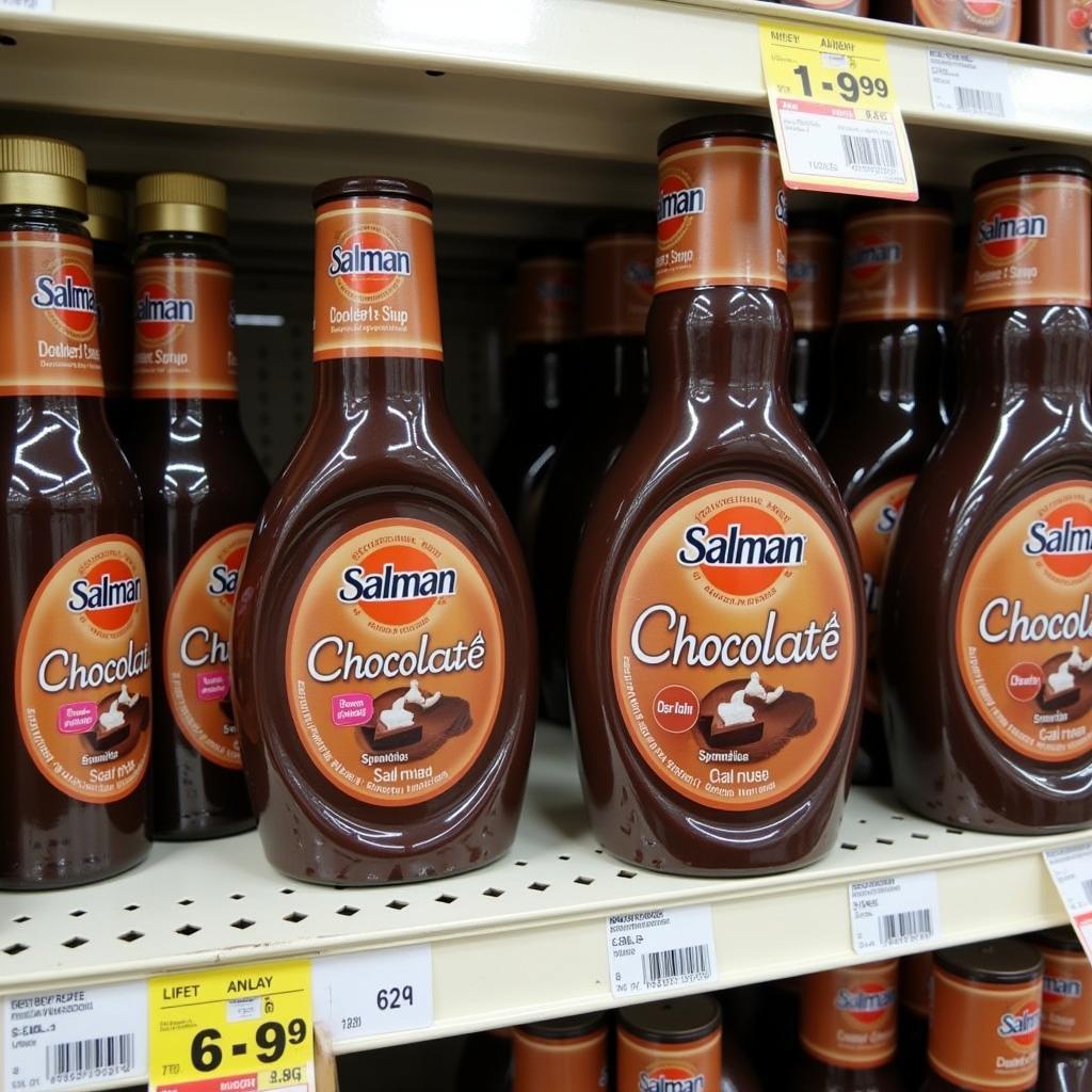 Salman Chocolate Syrup Variety