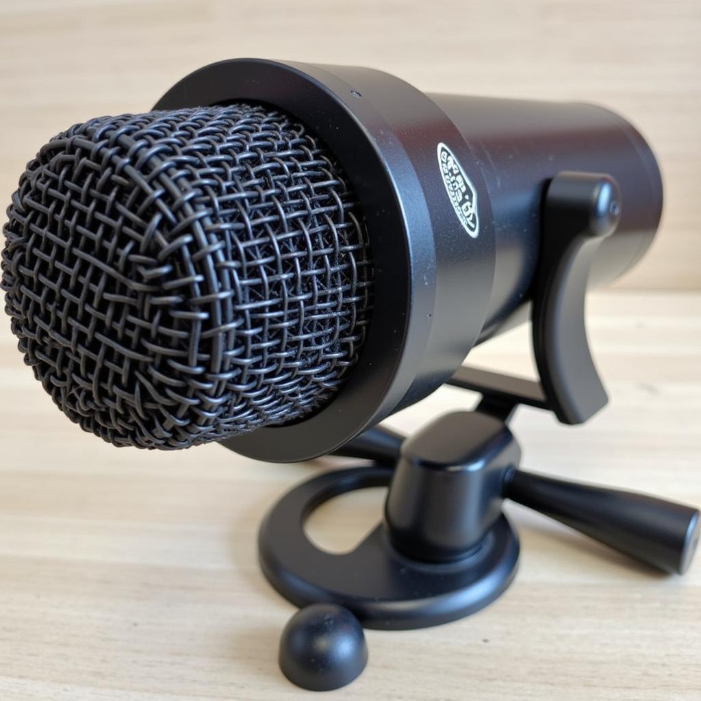 Samson Q2U Microphone Closeup