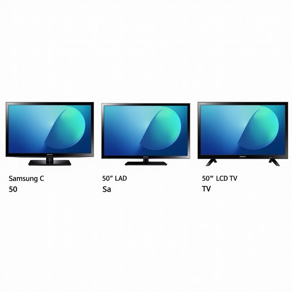 Samsung LCD 50 Inch Models