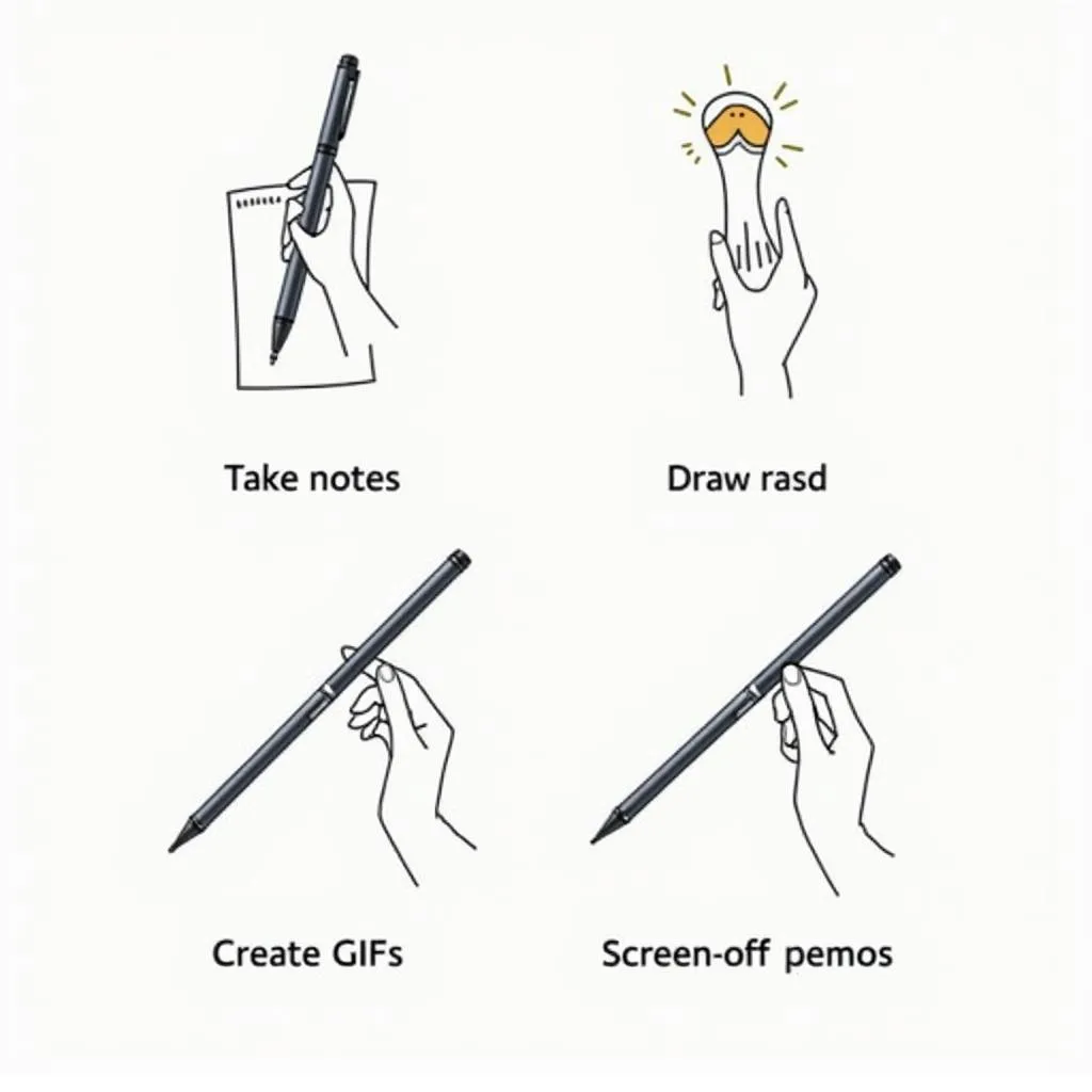 Samsung Note 8 S Pen Features