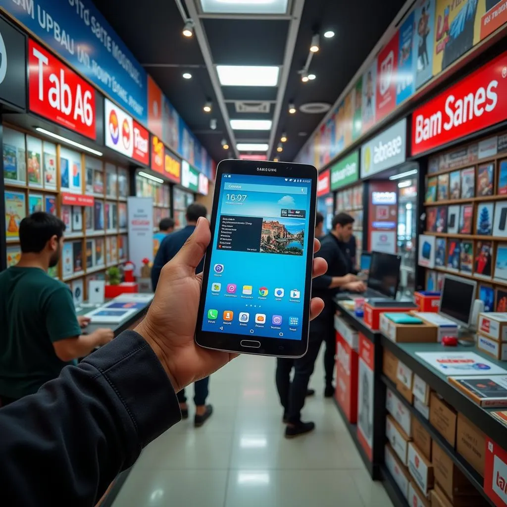 Samsung Tab A6 Retail Store in Pakistan