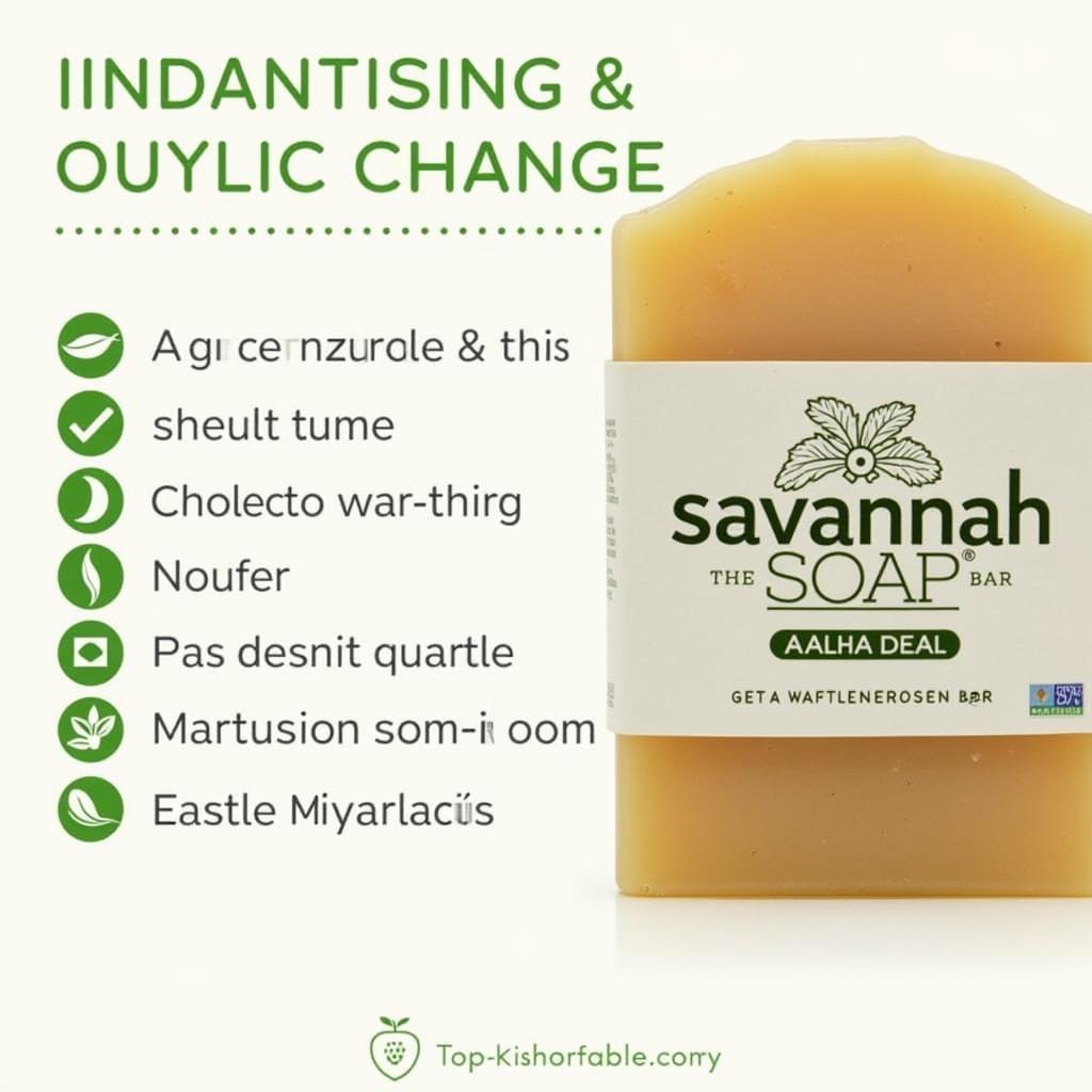 Savannah Soap Ingredients