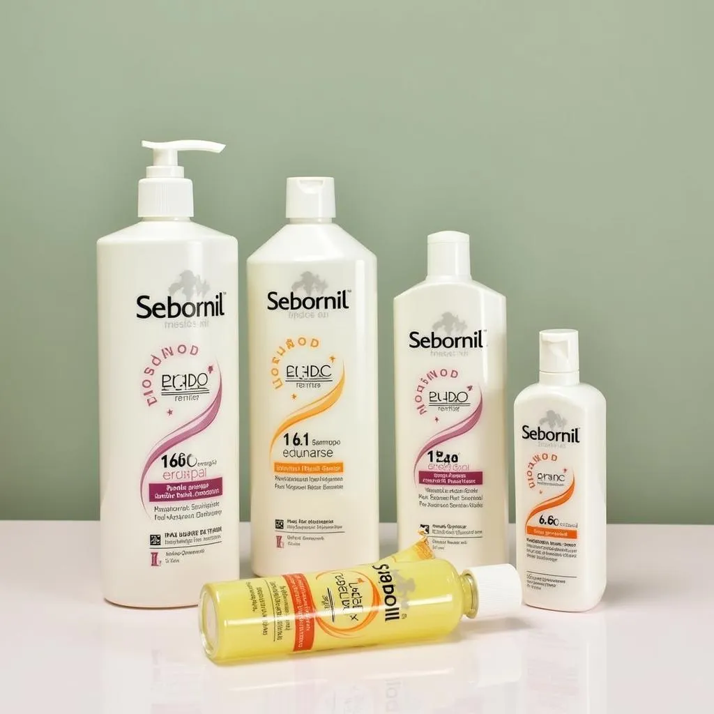 Sebornil Shampoo Variants in Pakistan