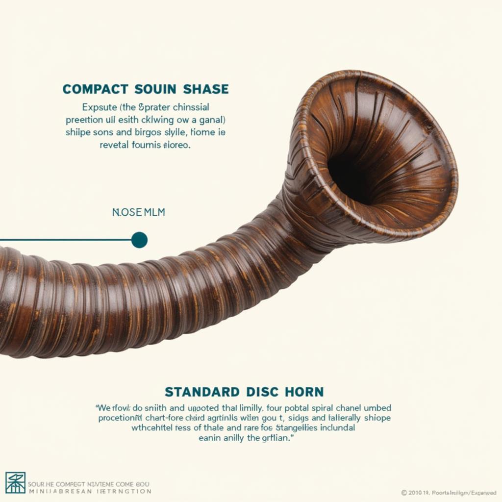 Compact Seger Snail Horns