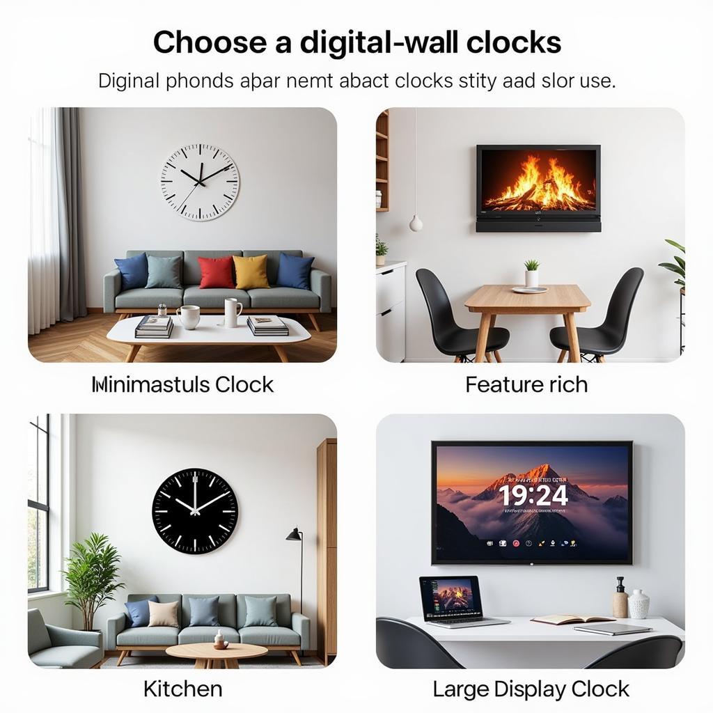 Choosing the Right Digital Wall Clock