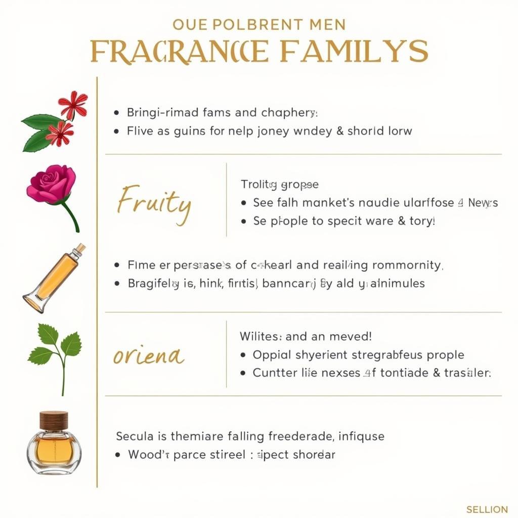 Sellion Perfume Fragrance Families