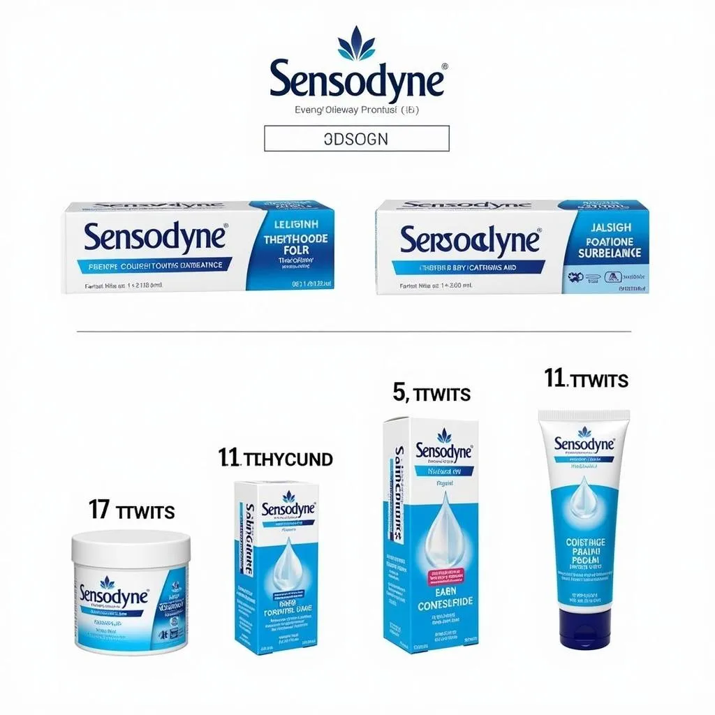 Sensodyne Toothpaste Packaging Available in Pakistan