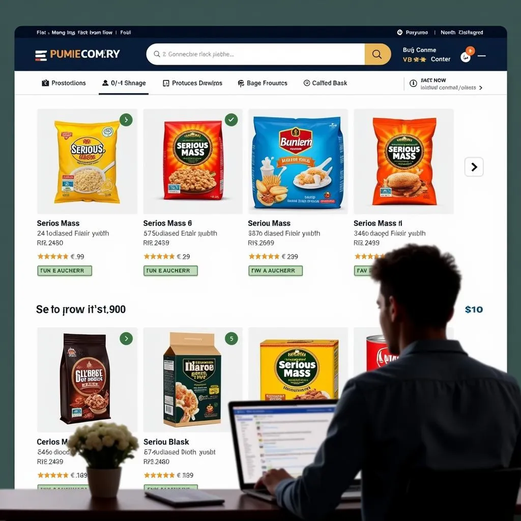 Online shopping for Serious Mass 1kg on a Pakistani website