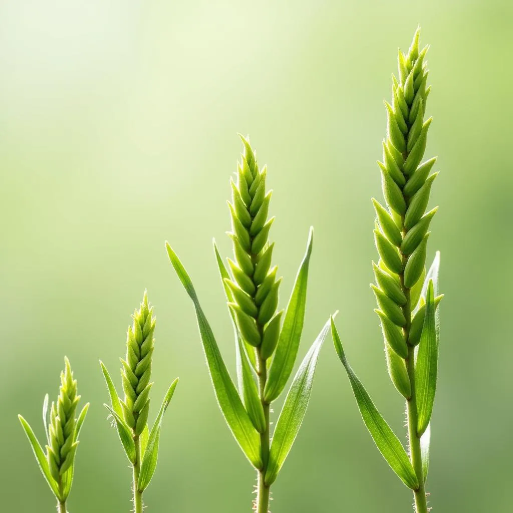 Sesame Plant Growth Stages