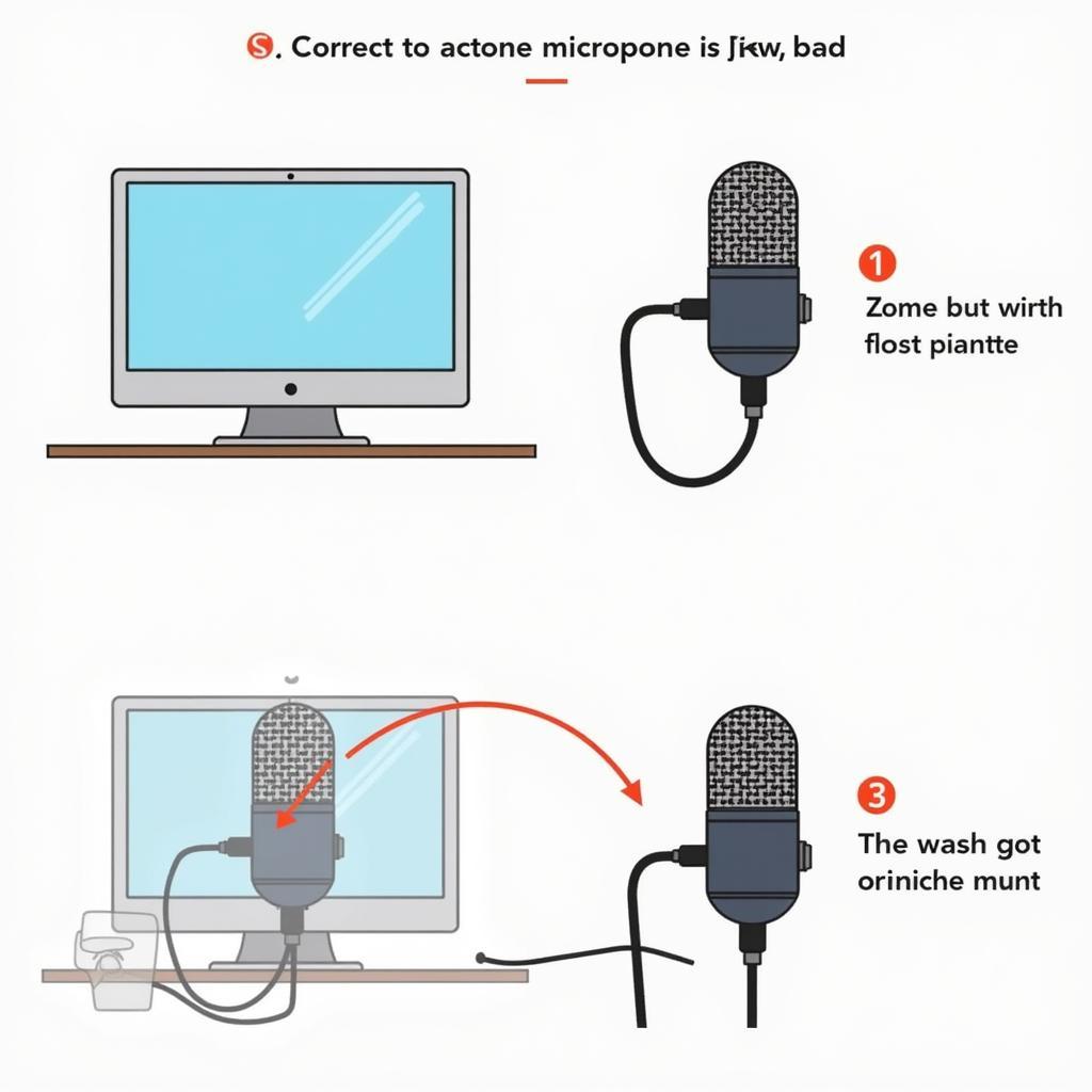 Computer Microphone Setup and Positioning