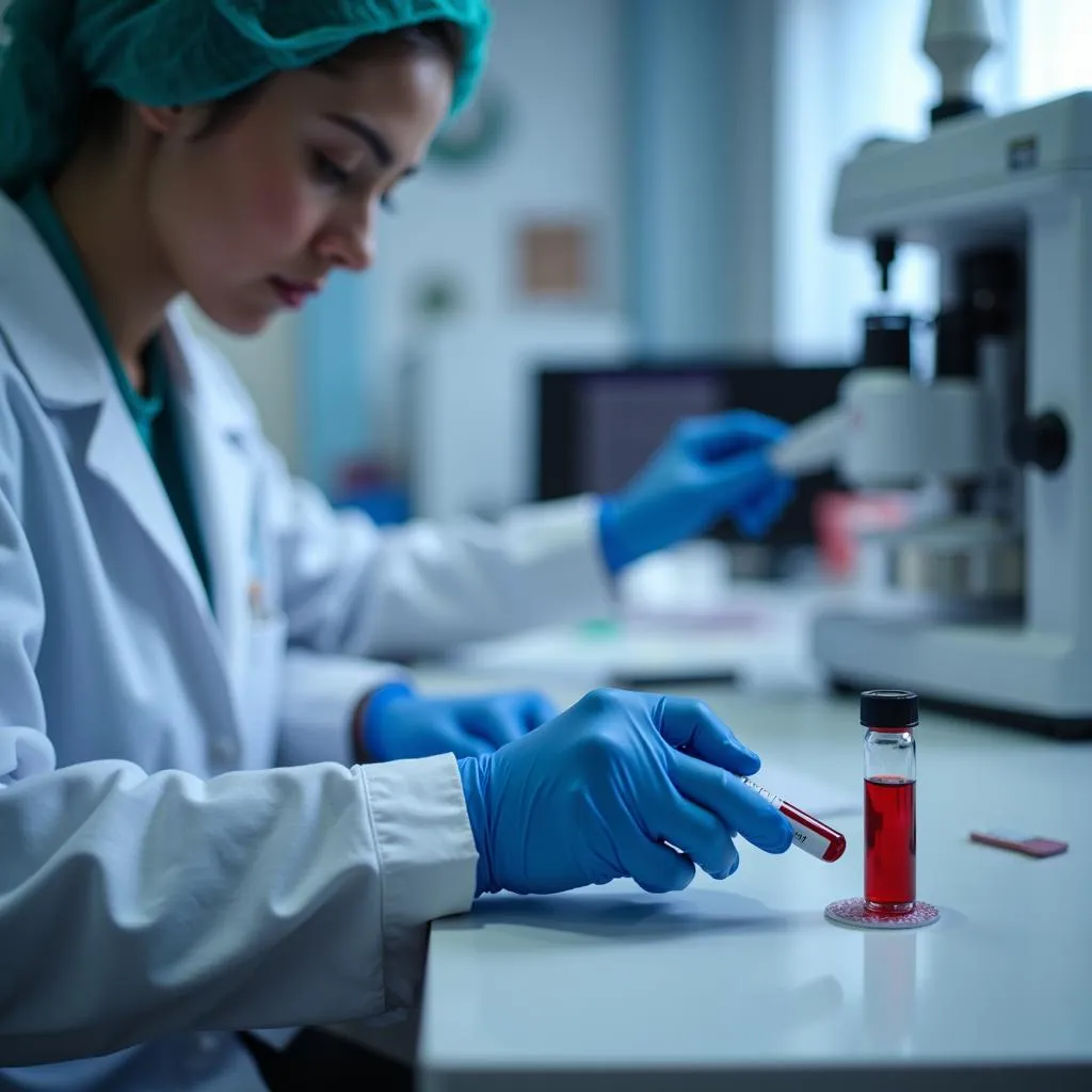 SGPT Test in a Modern Laboratory in Pakistan