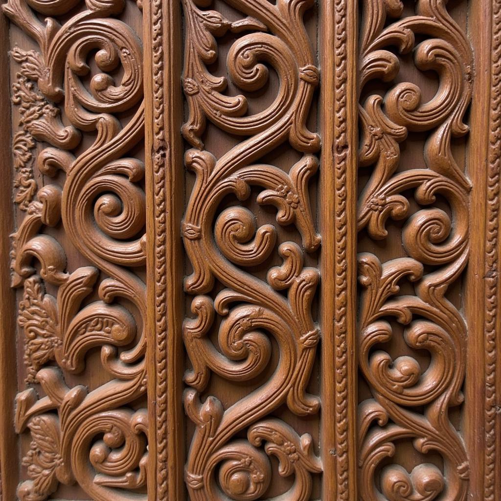 Intricate Sheesham Wood Carvings