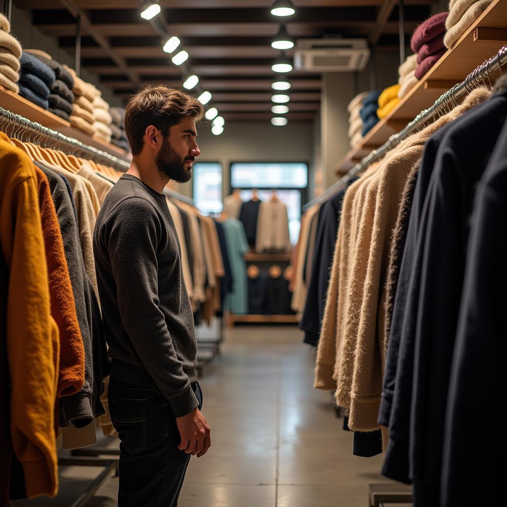 Shopping for Lambswool Sweaters in Pakistan