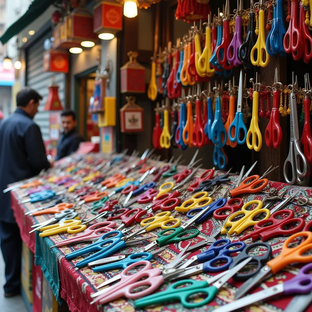 Exploring Scissors in Local Pakistani Markets