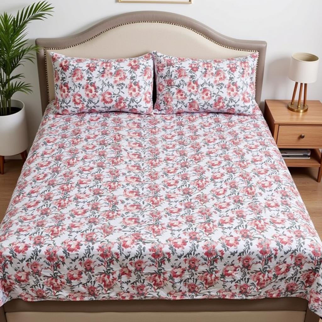 Modern single bed sheet designs in Pakistan