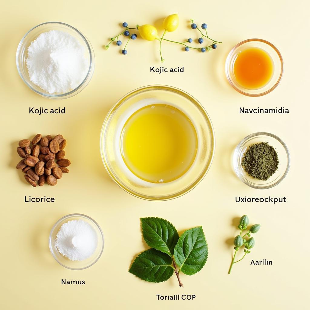 Skin Whitening Ingredients