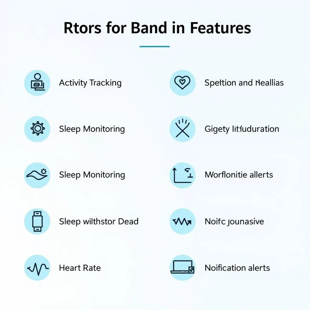 Smart Band Features