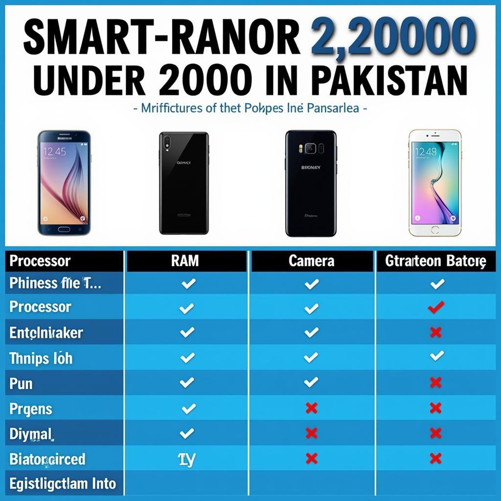 Comparing Key Smartphone Features