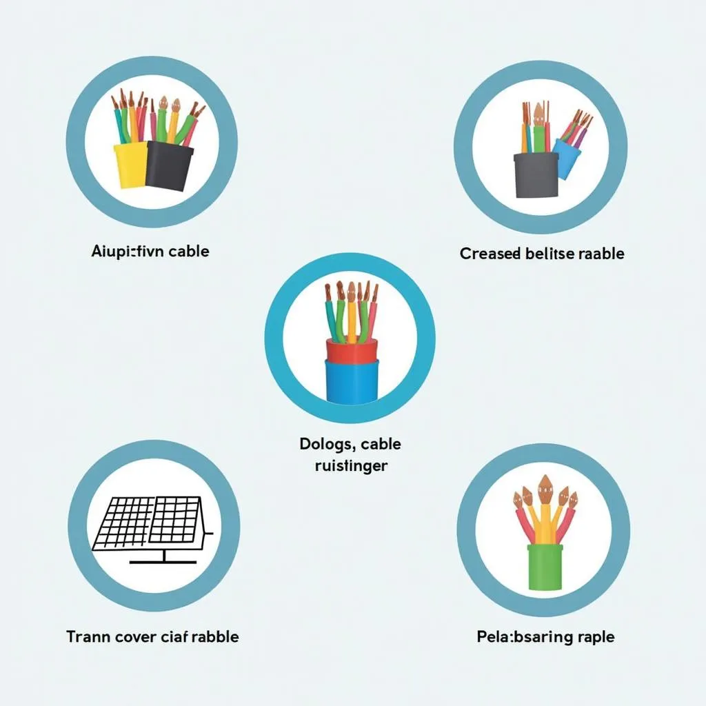 Different types of solar cables for various applications