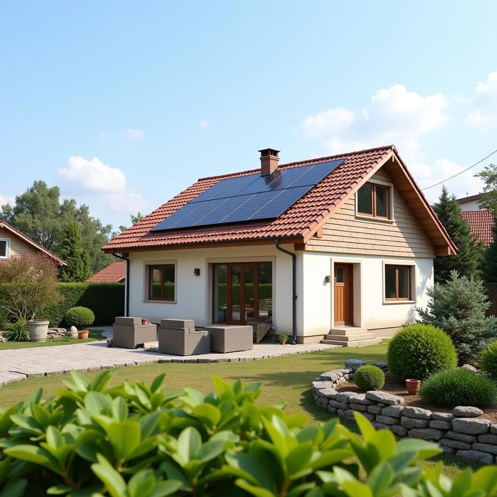 Solar-Powered Home in Pakistan