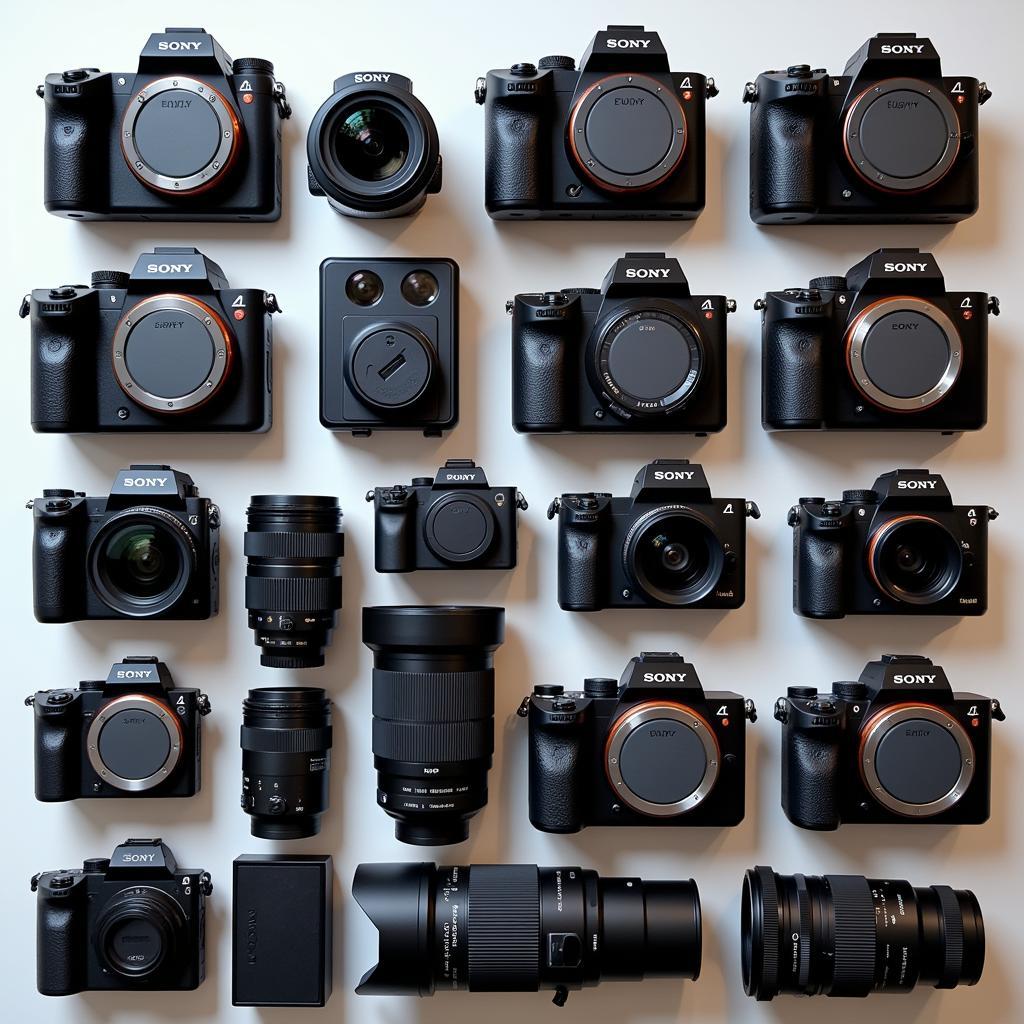 Sony Camera Lineup