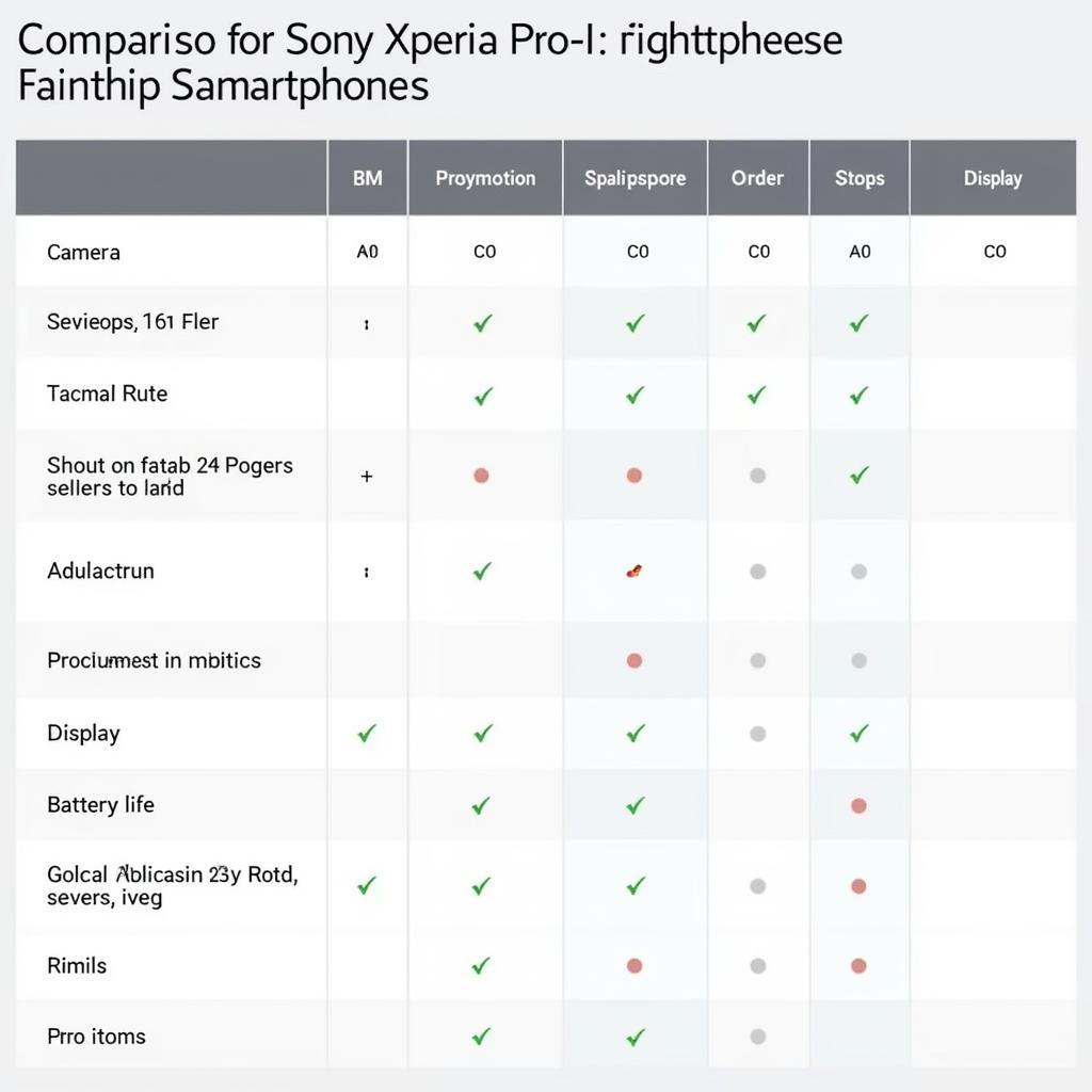 Sony Xperia Pro-I comparison