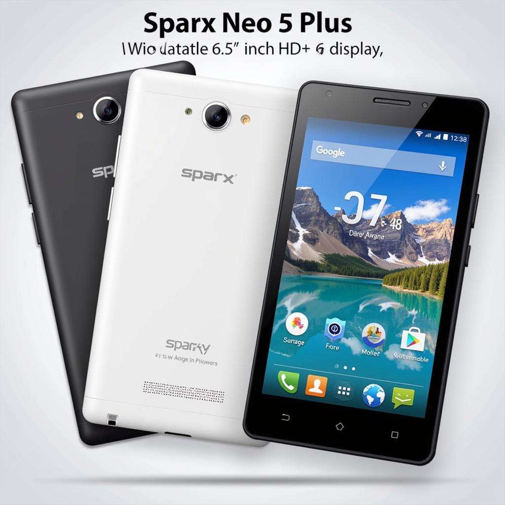 Sparx Neo 5 Plus Design and Display