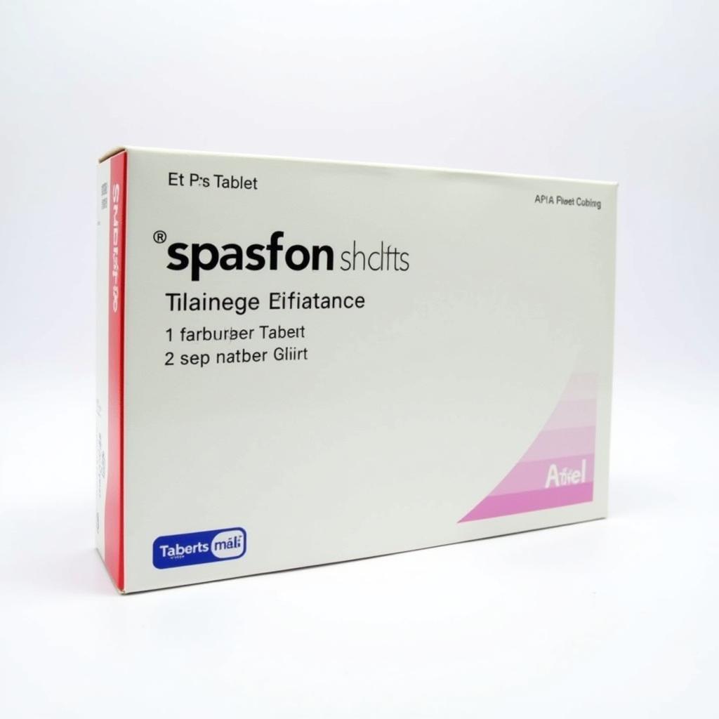 Spasfon Tablet Packaging in Pakistan