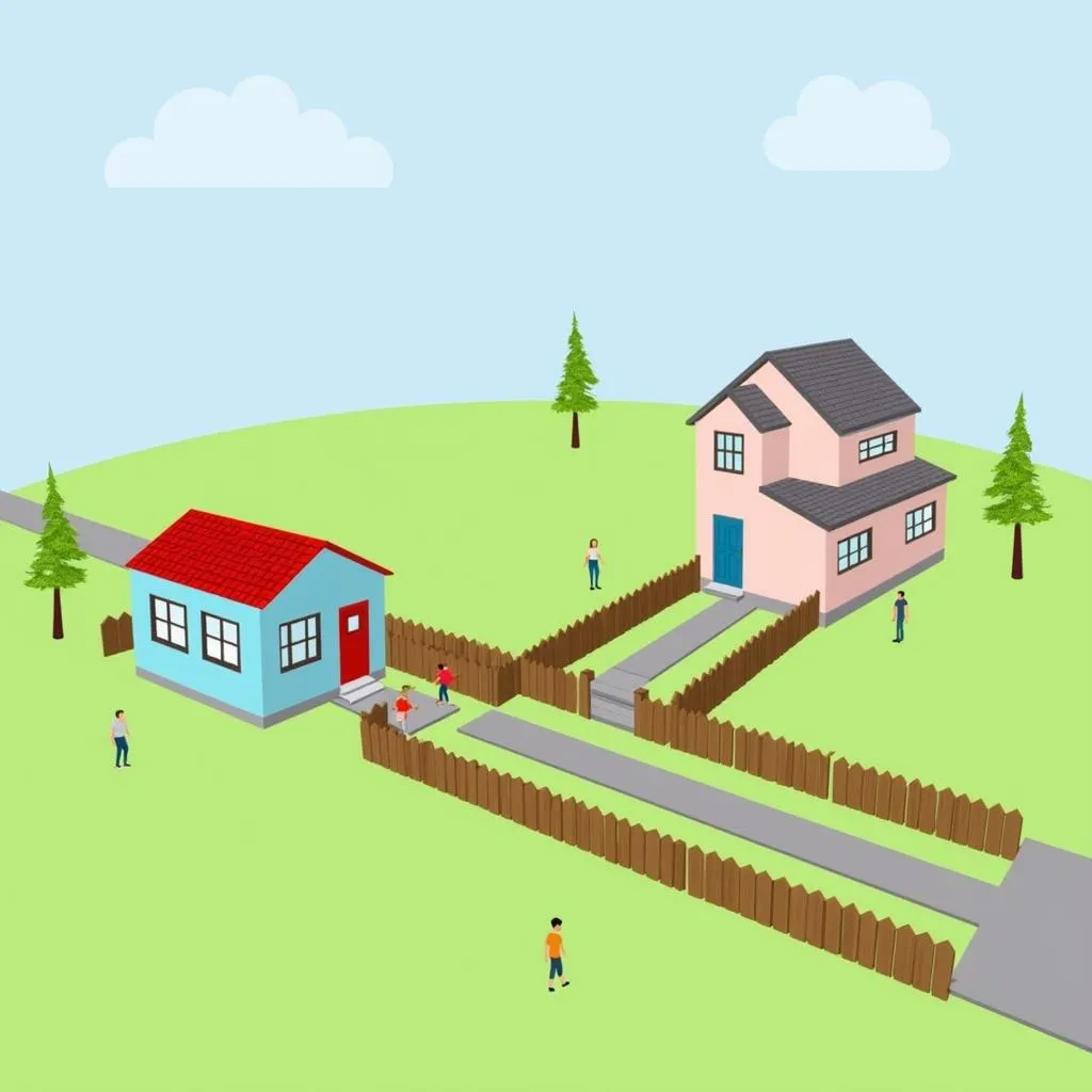 Property Dispute Illustration