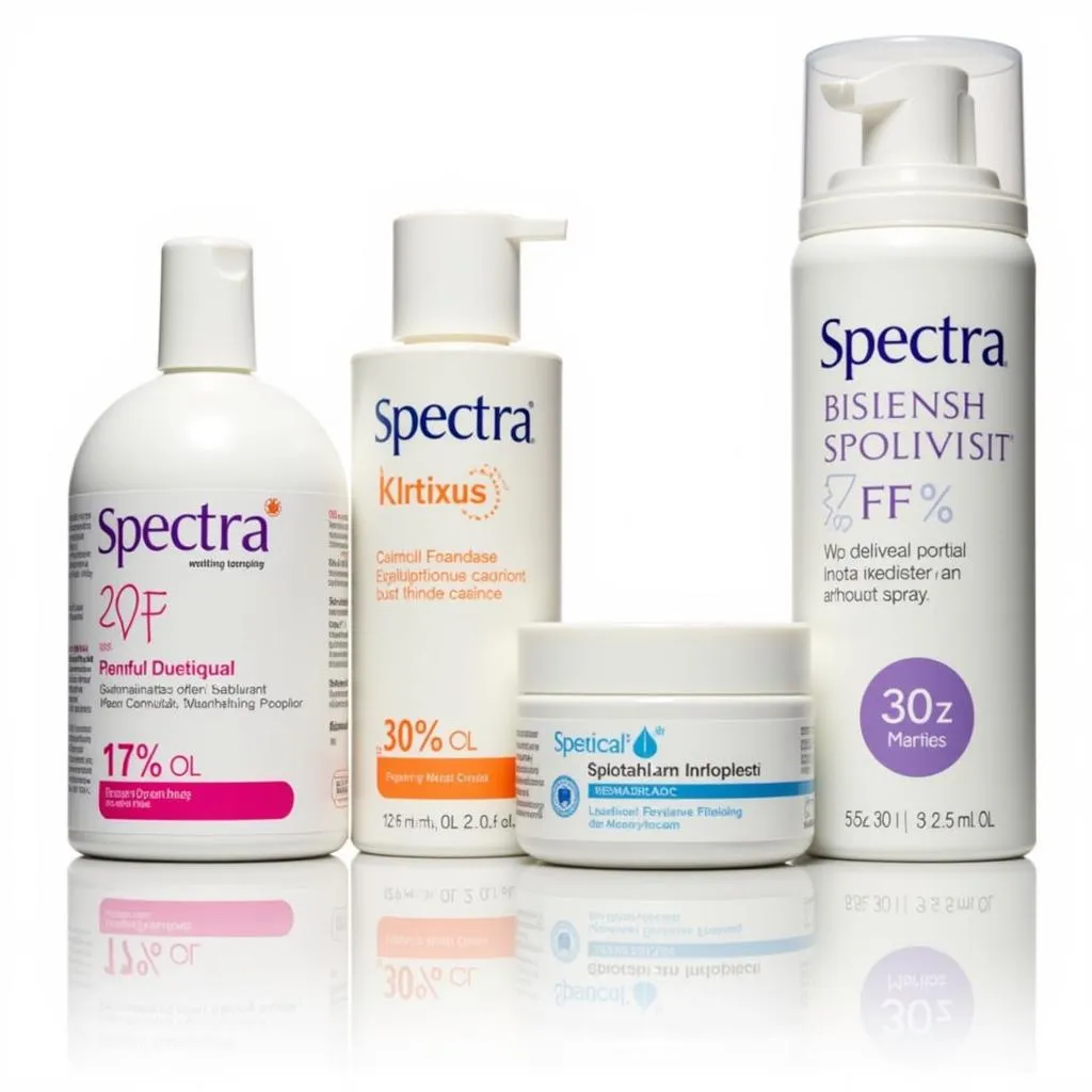 Spectra sunblock product range