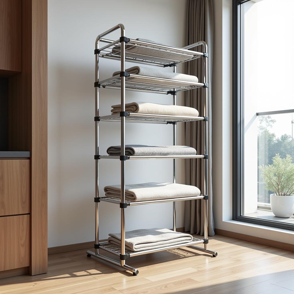 Modern Stainless Steel Cloth Dryer Stand