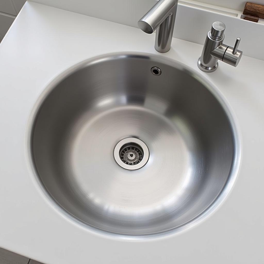 Modern Stainless Steel Bathroom Sink in Pakistan