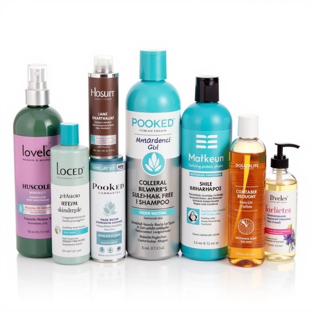 A Variety of Sulfate-Free Shampoo Options