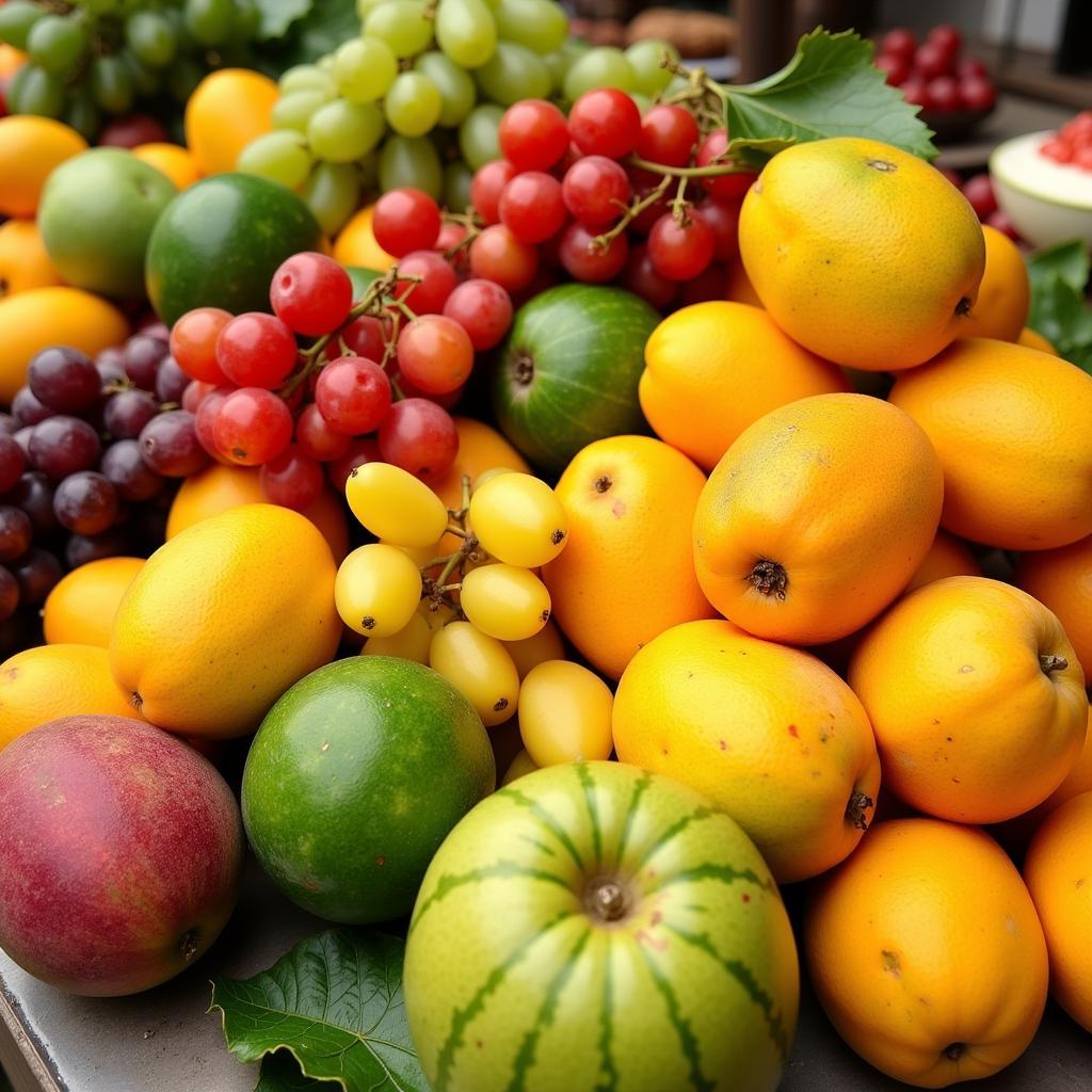 Pakistani Summer Fruits Display