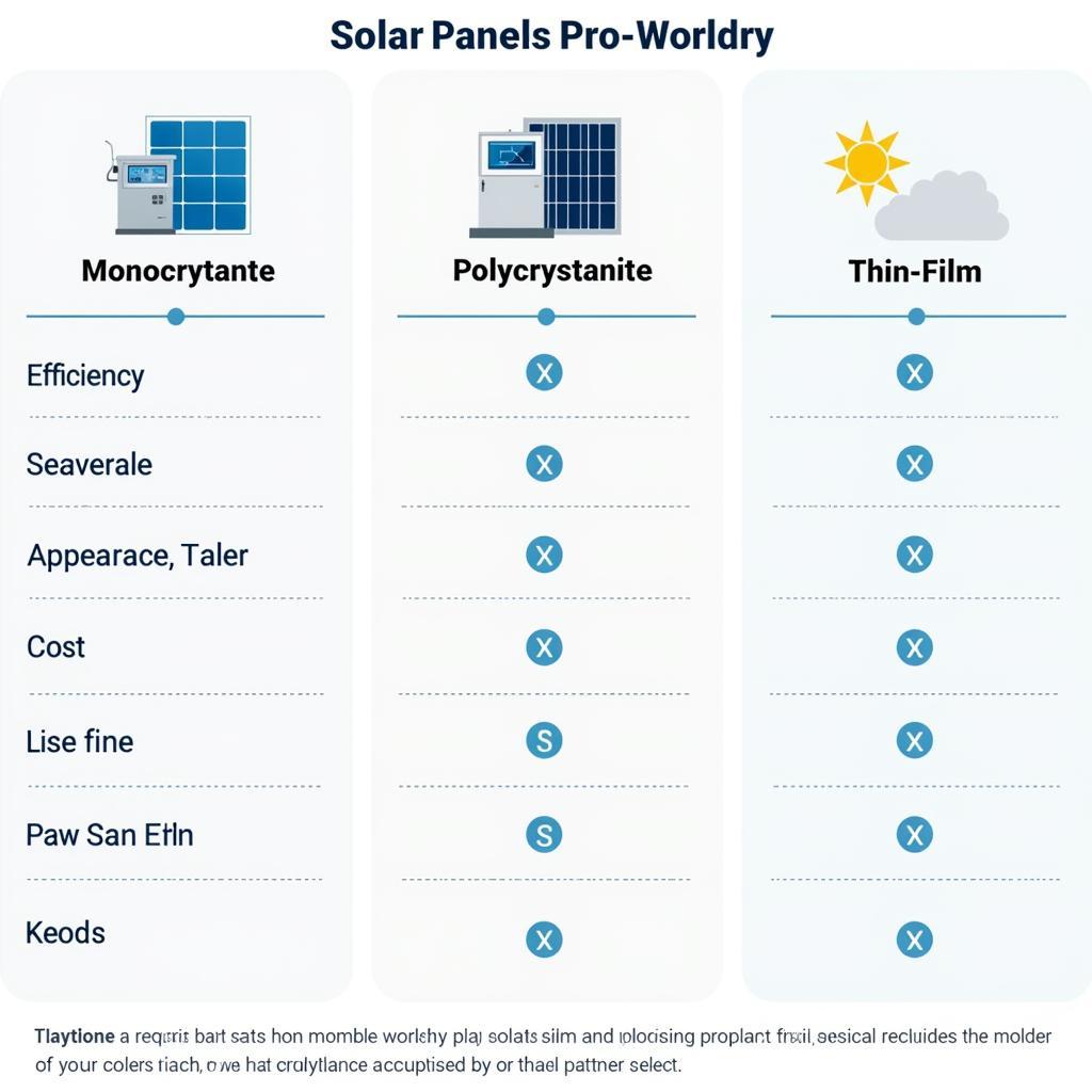 Comparing Different Types of Sunlife Solar Panels