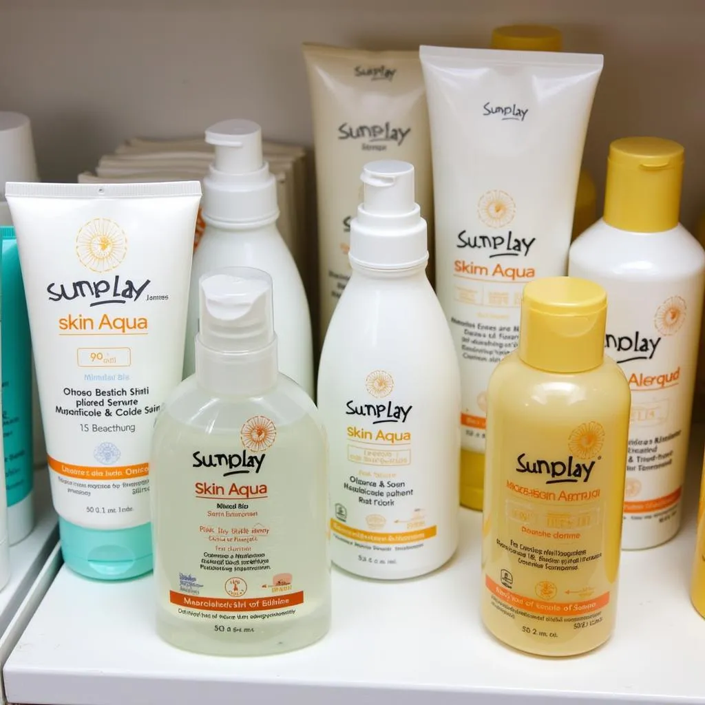 Sunplay Skin Aqua Sunscreen Range